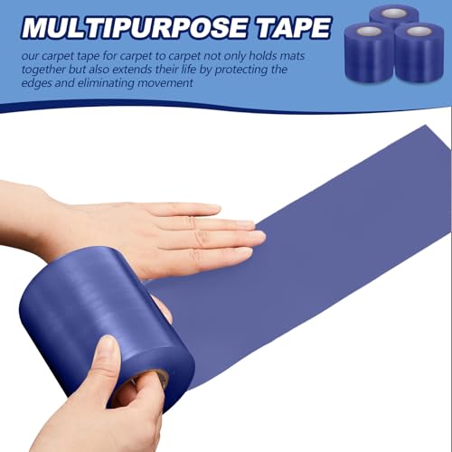 3 or 4 Inch x 65.6 ft PVC Gym Mat Tape M76380