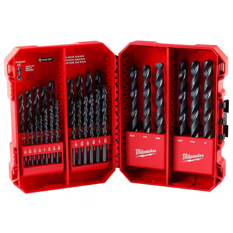 Black Oxide Drill Bit Set 29-Piece V965016