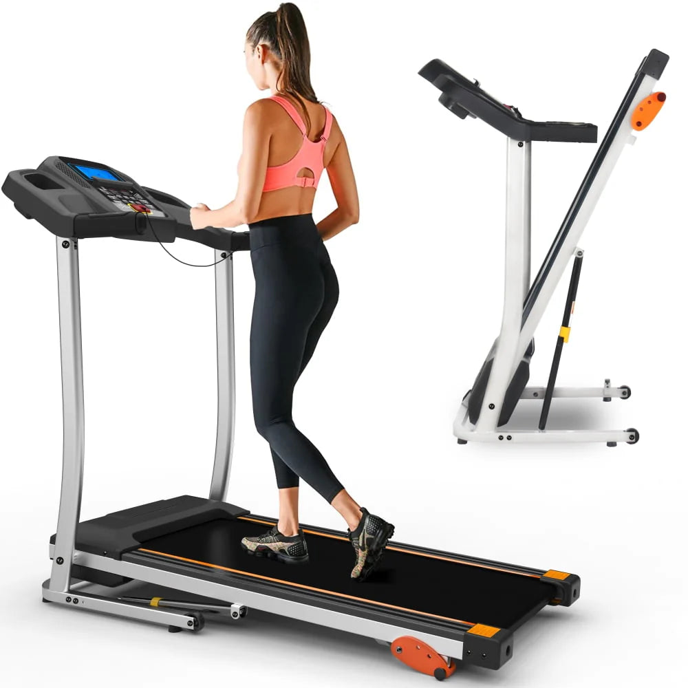 2.5HP Folding Treadmill with Incline and LCD V70153