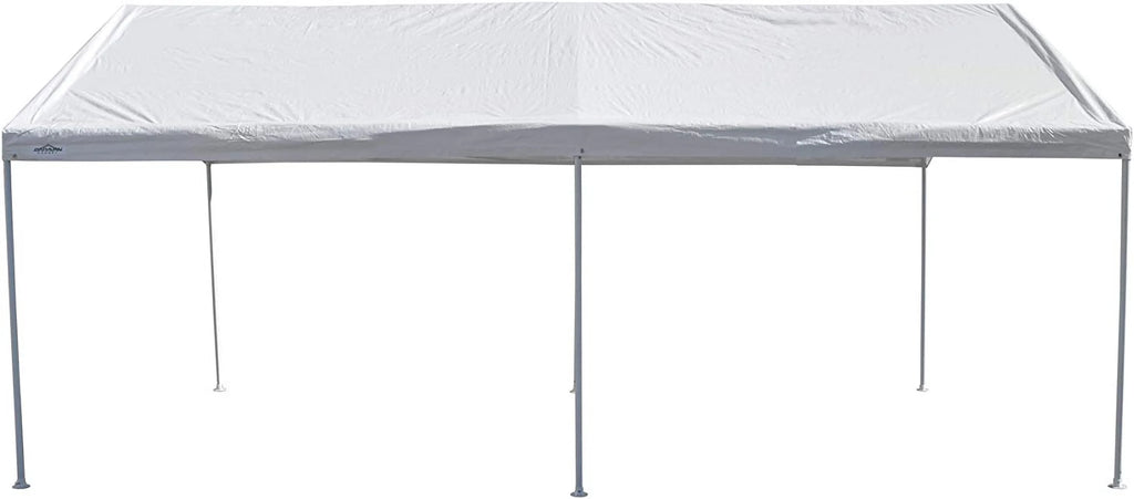 White 10' x 15' Carport Shelter A1849