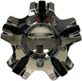 Chrome and Black Wheel Center Cap M708