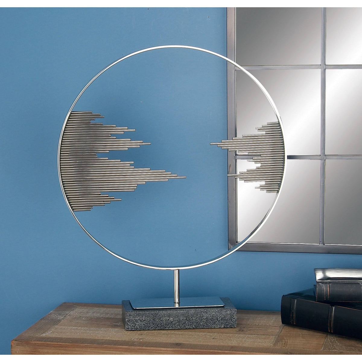 Stainless Steel Marble Decor Y344458