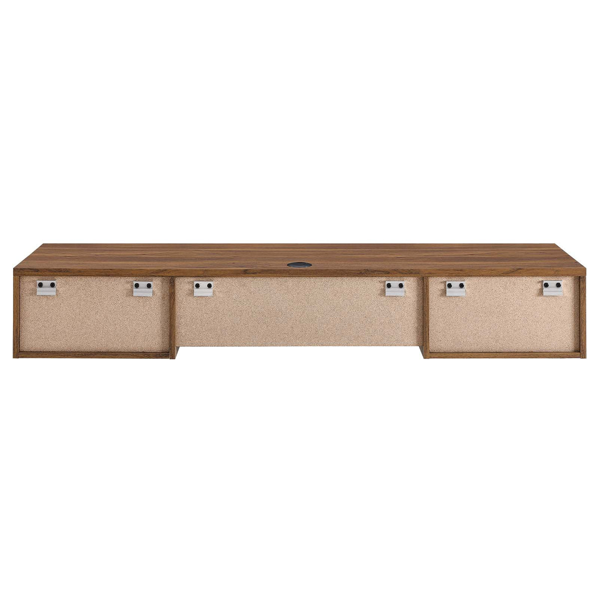 Wall Mount Wood Office Desk in Walnut T453