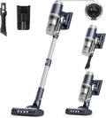 Cordless Stick Vacuum with LED Touch Screen, 60mins Runtime, 6 in 1 Lightweight Handheld P9088