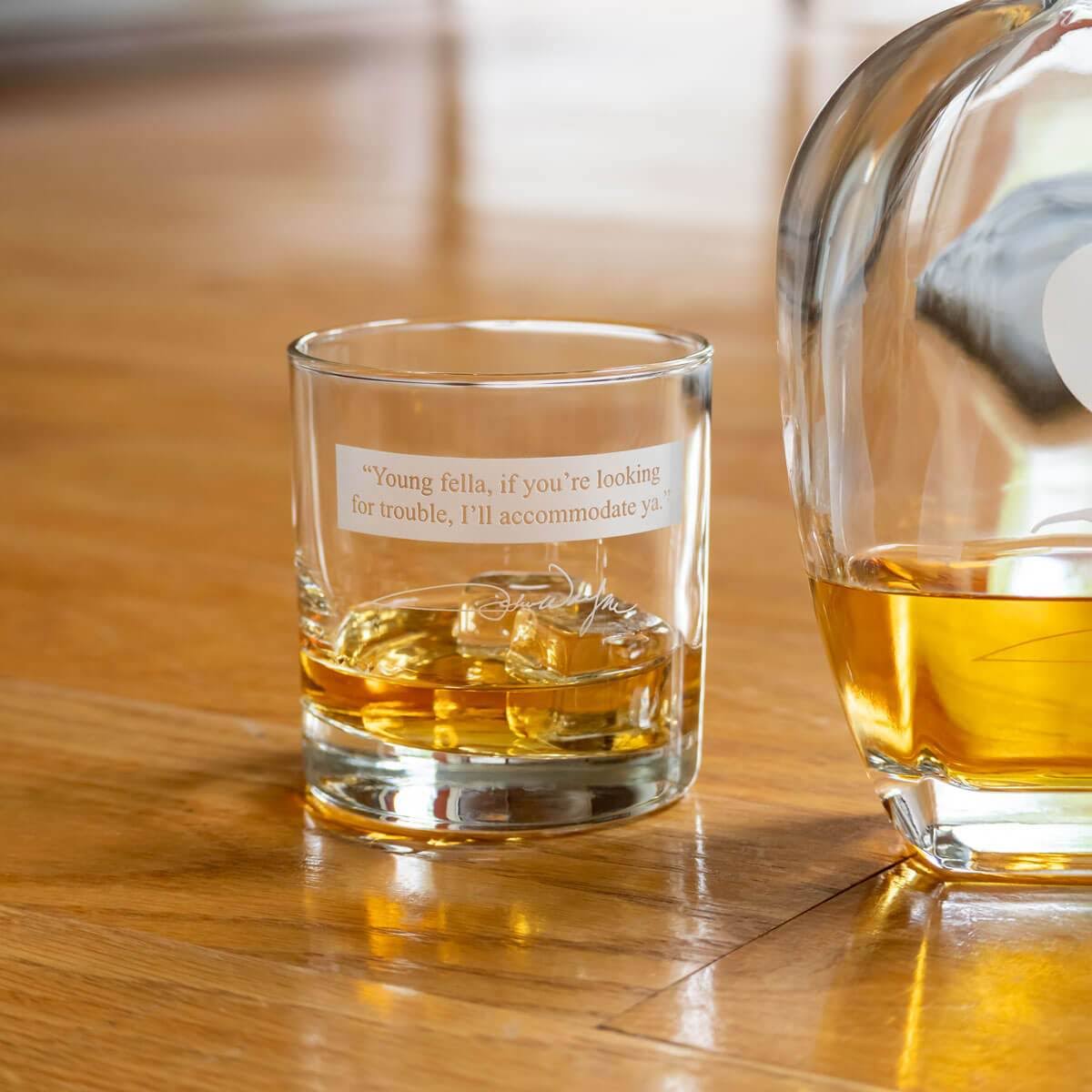 Glass Decanter & Rocks Glasses, Set of 3 W598455