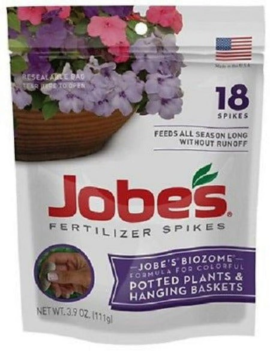 18 Pack 8-9-12 Plant Fertilizer Spikes P221