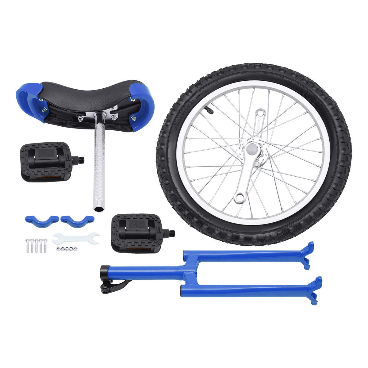 16 Wheel Unicycle with Steel Rim Adjustable Height R584374