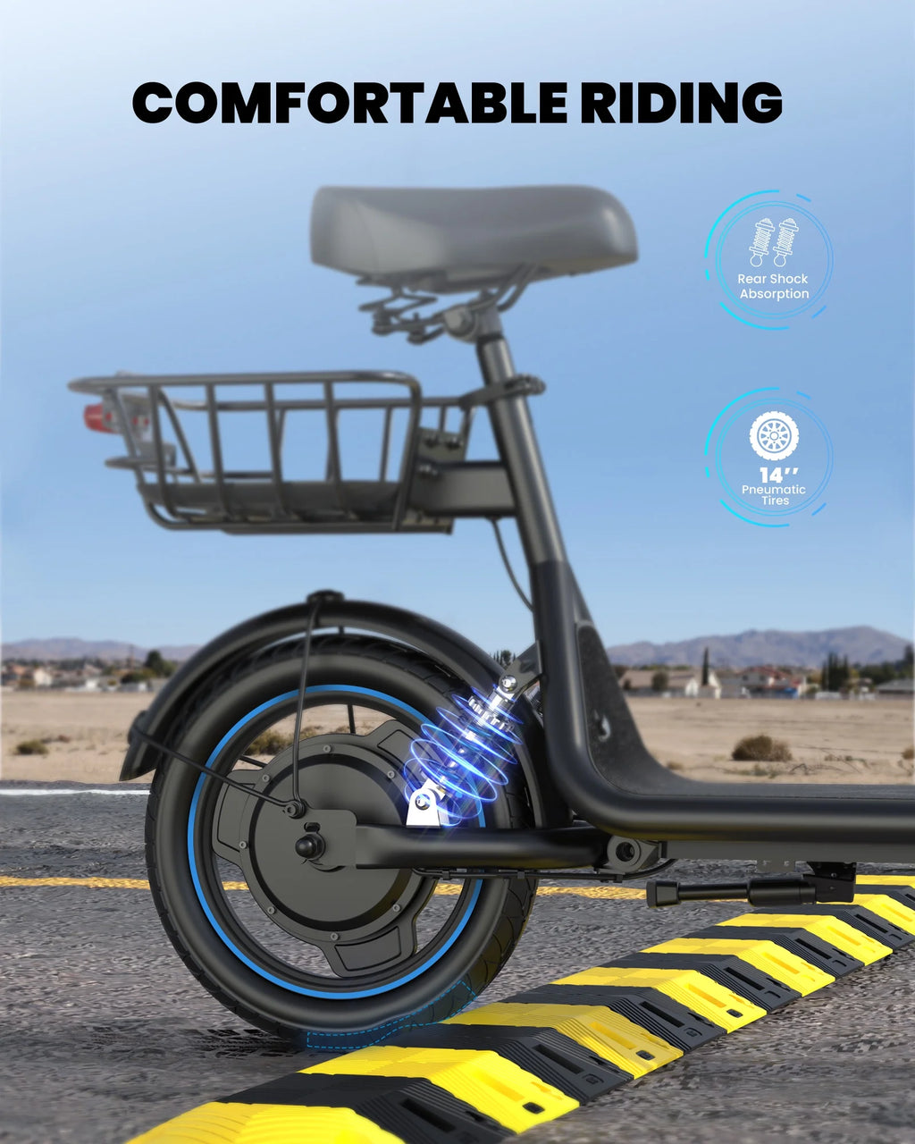 650W Electric Scooter with Seat X11203