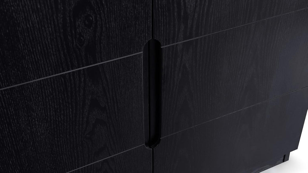 Black Oak 2 Door Storage Printer Cabinet G557