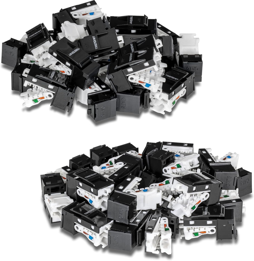 Cat6 RJ45 Keystone Jack 50-Pack U91867
