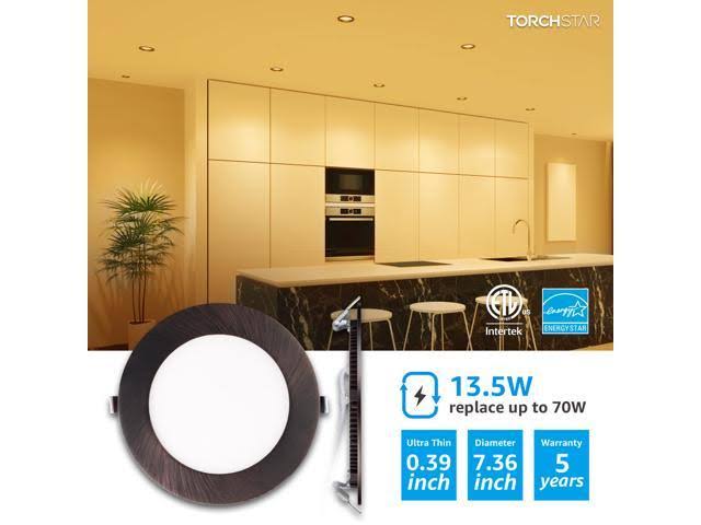 13.5W 6x22 Dimmable Slim LED Recessed Light, 2700K Soft White, 850lm Z22958