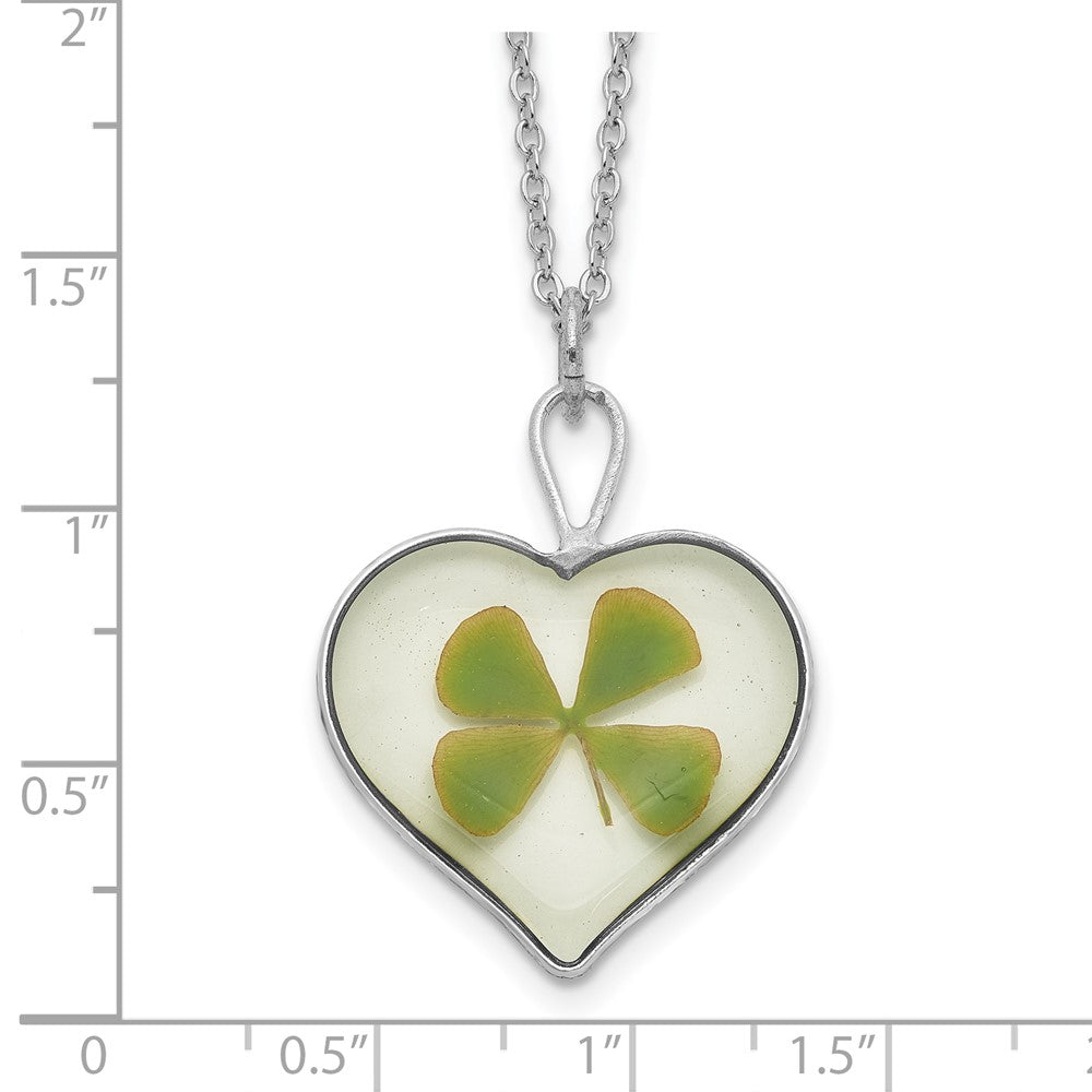 Silver Four Leaf Clover Necklace N476947