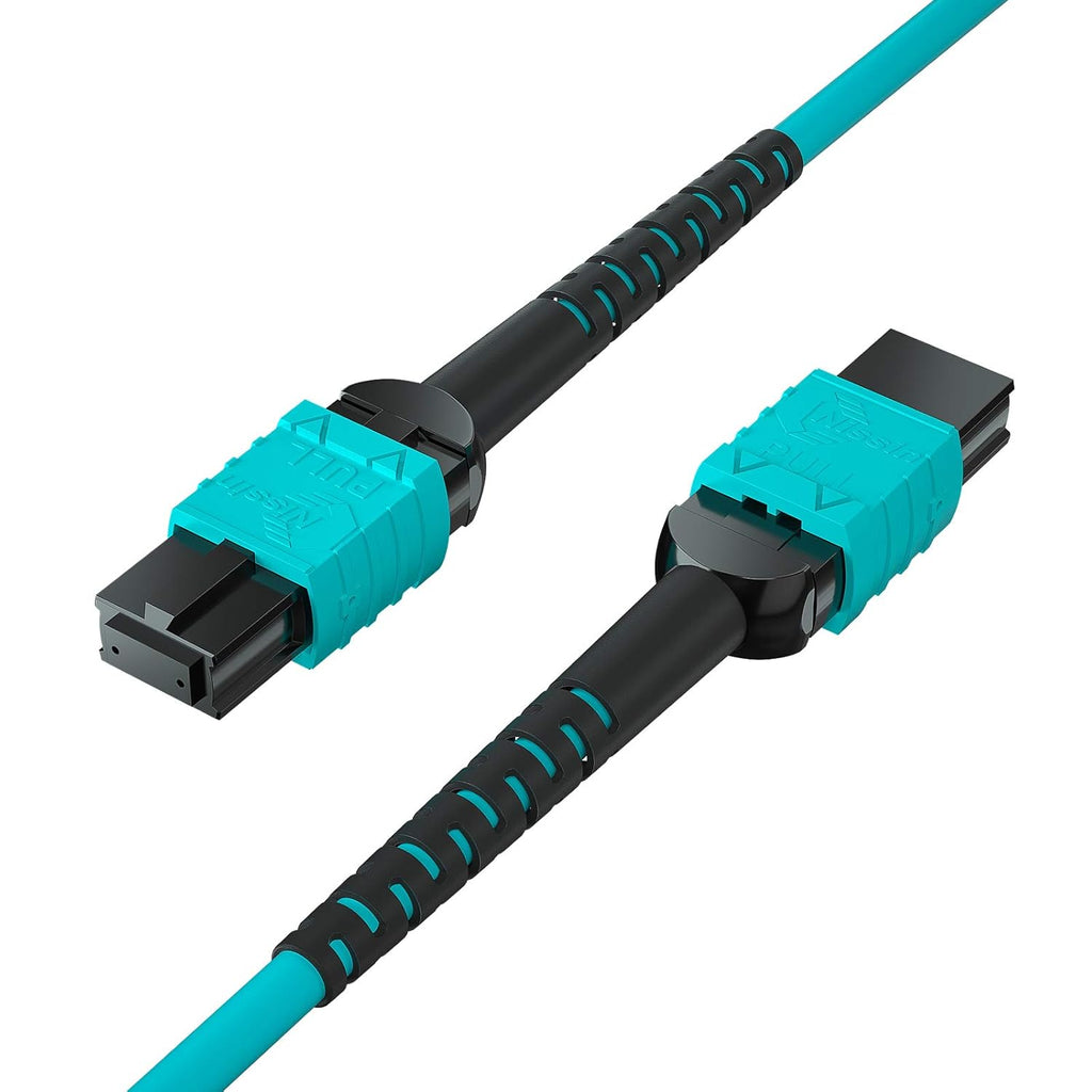 LC to LC OM3 Duplex 50/125 LSZH Fiber Optic Cord, 3-Meter 10-Pack S23136