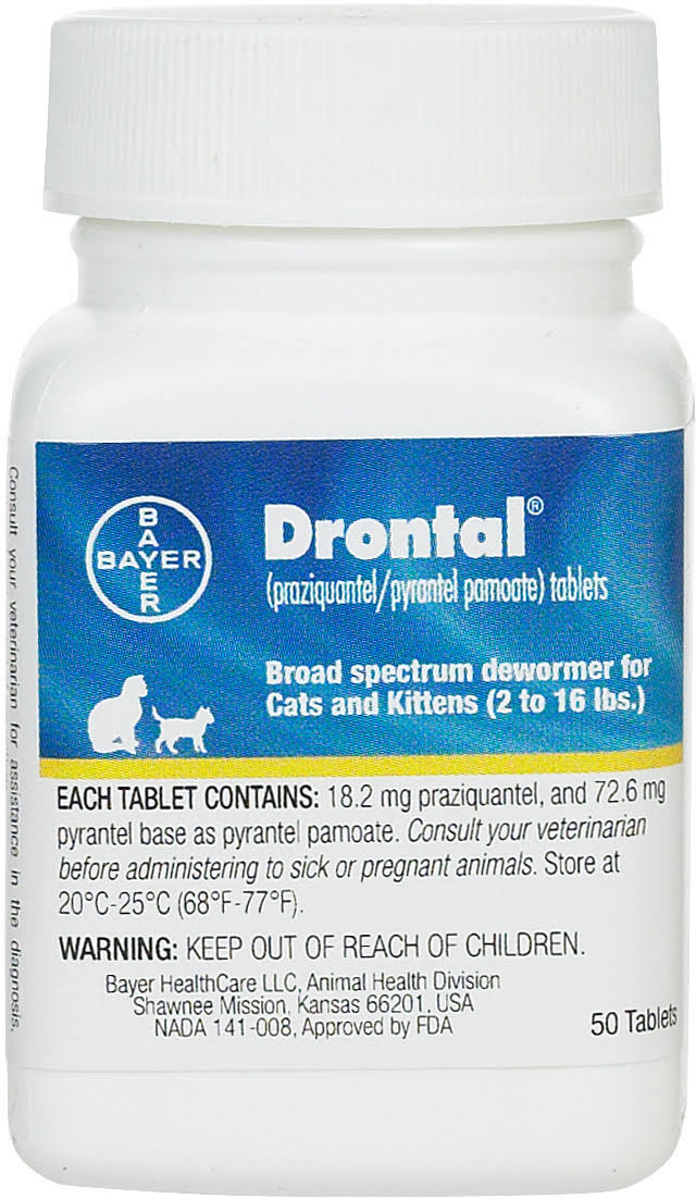 Drontal for Cats - 50 count F64739