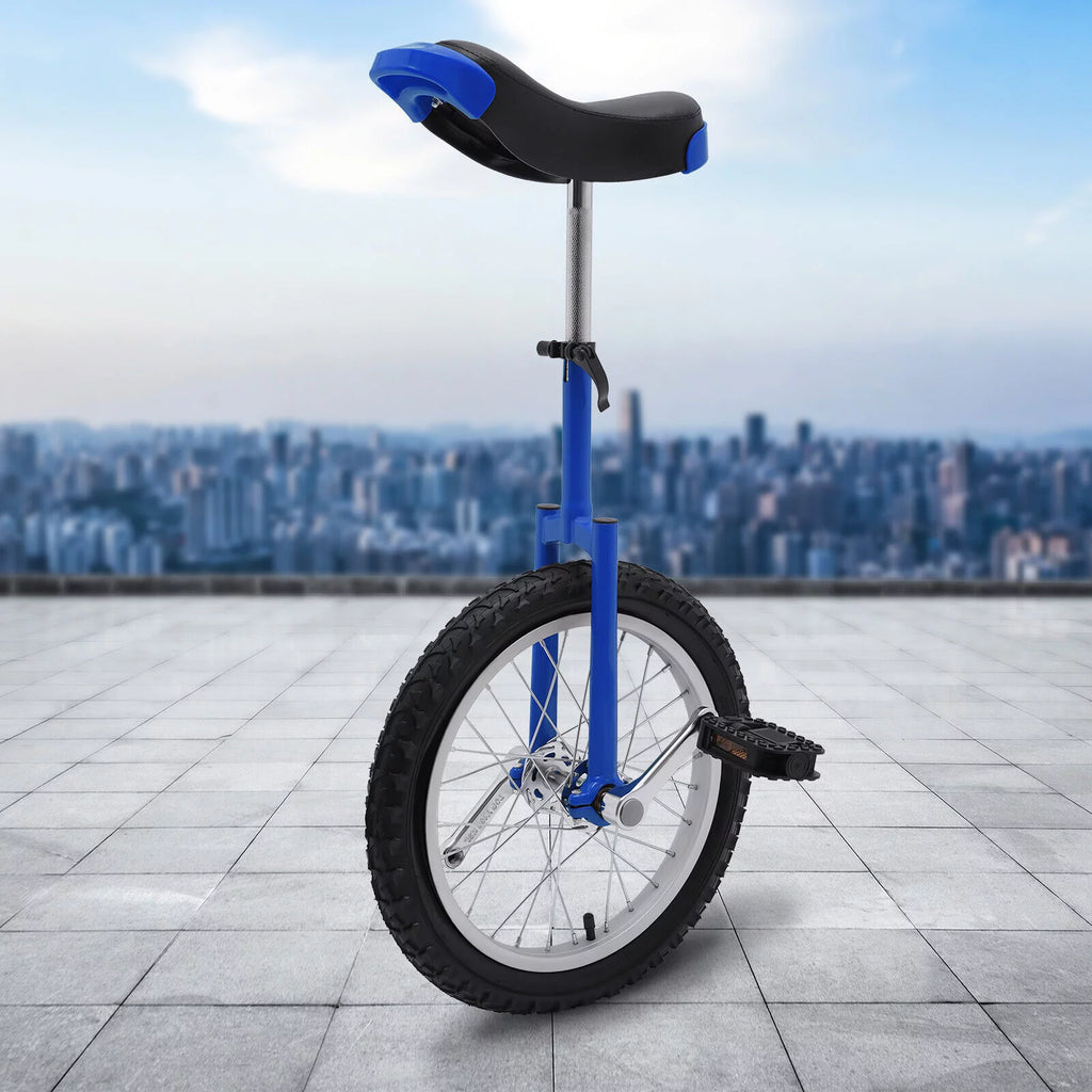 16 Wheel Unicycle with Steel Rim Adjustable Height R584374