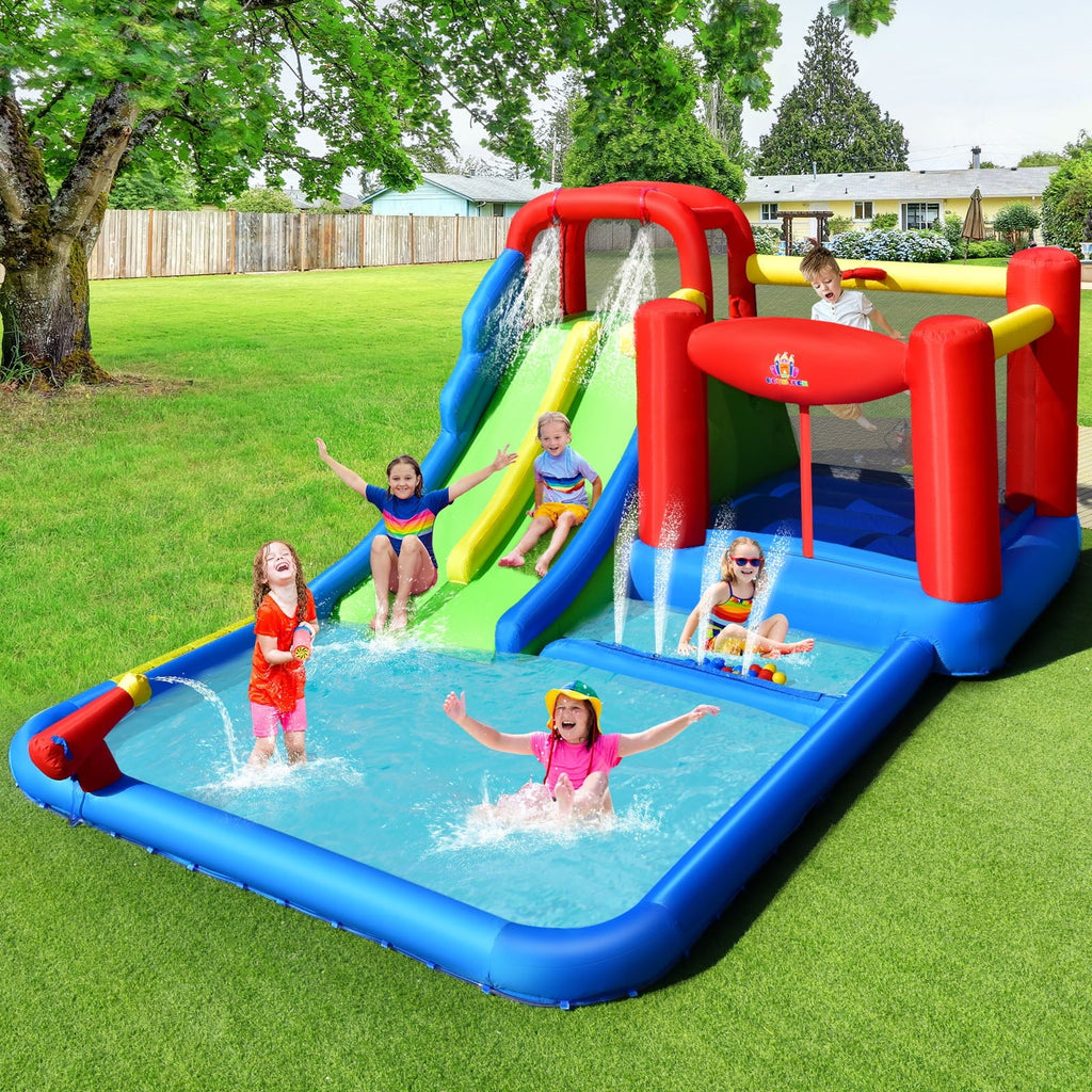 Inflatable Water Slide Kids Bounce Castle with Blower L870