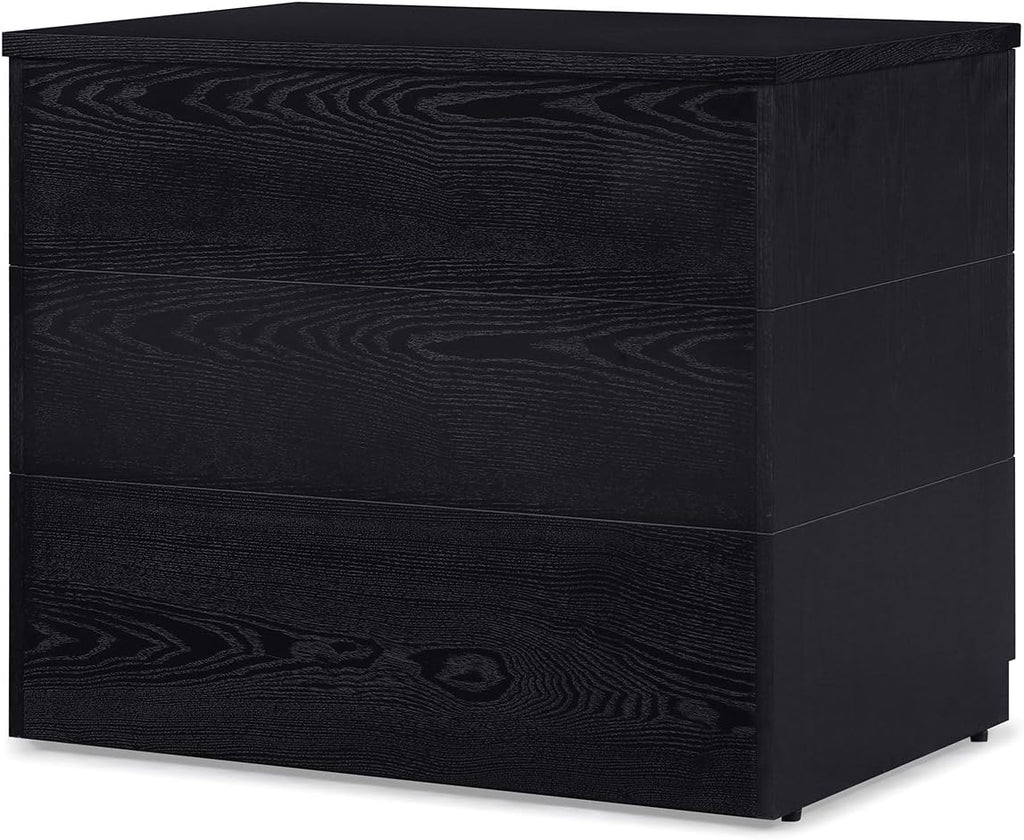 Black Oak 2 Door Storage Printer Cabinet G557