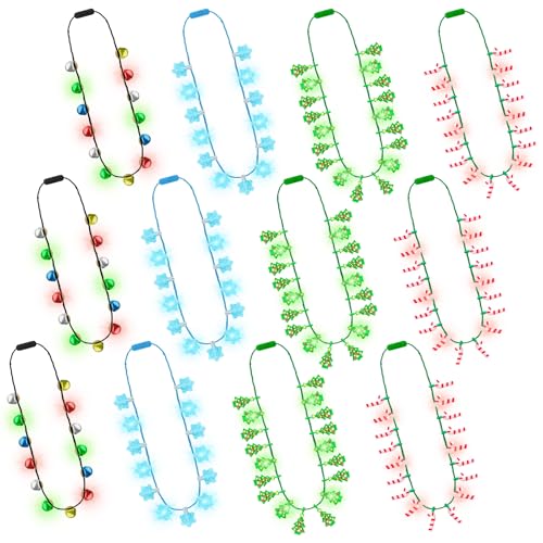 Christmas Light Up Necklace Y317