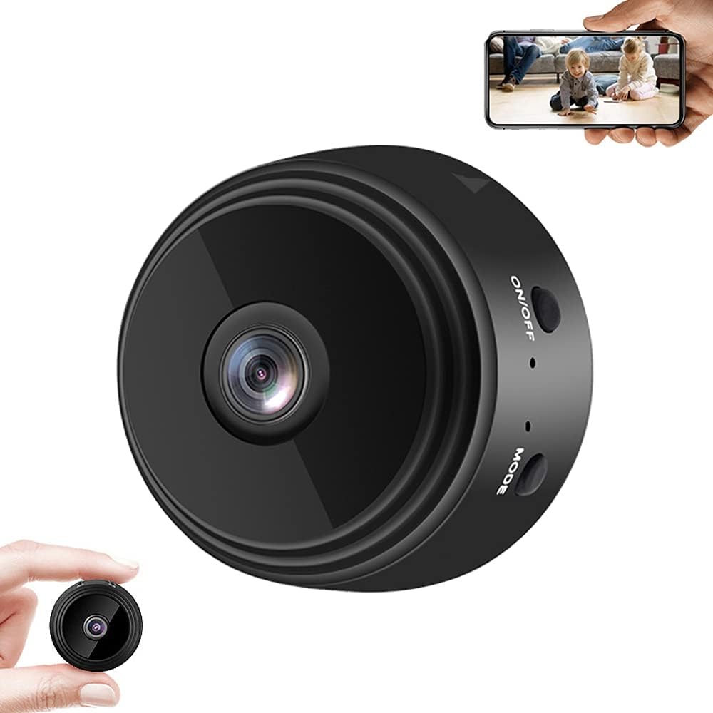 2 Pack 1080P HD WiFi Indoor Security Camera with Phone APP Motion Detection J8079