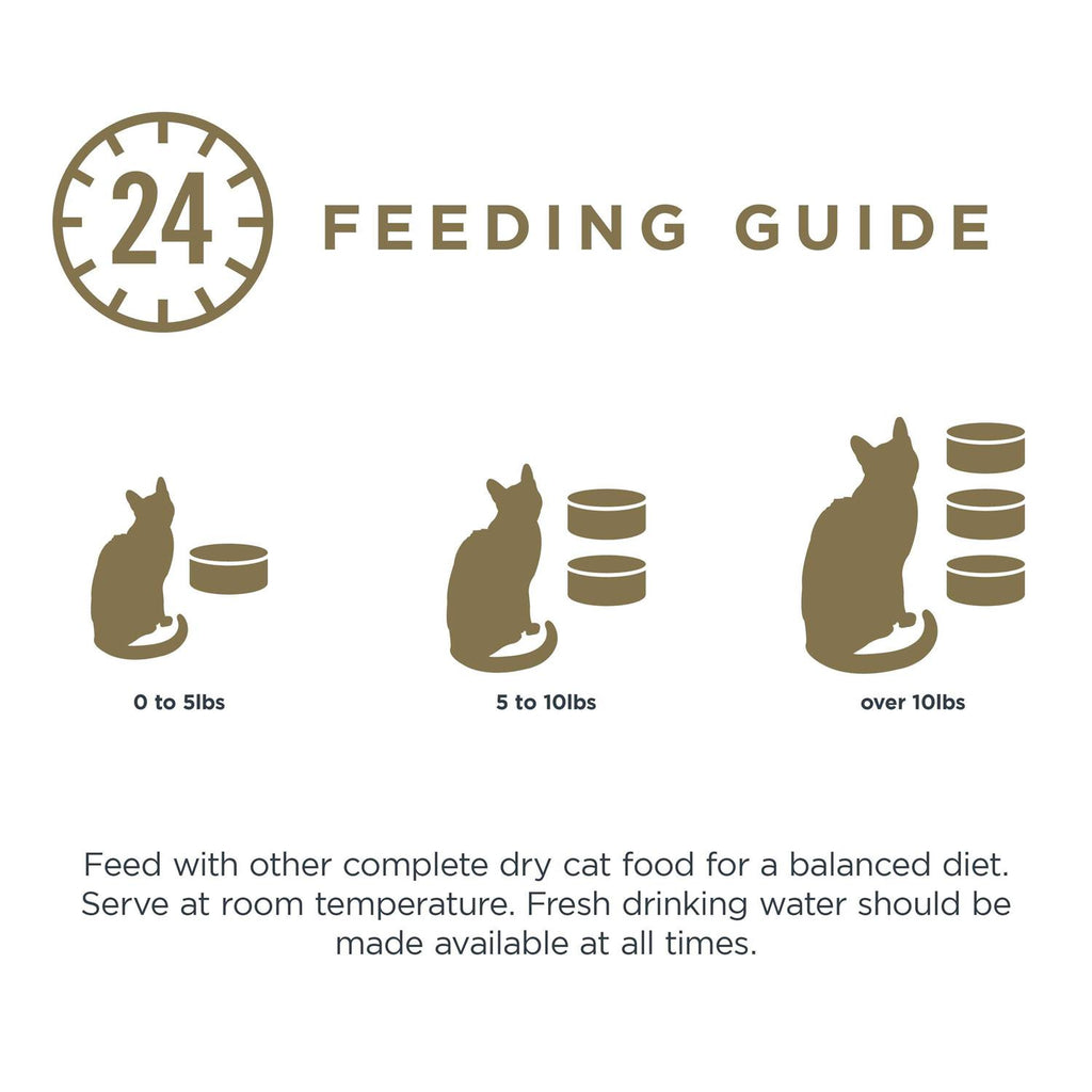 Wet Cat Food 24 Pack Grain Free W244389
