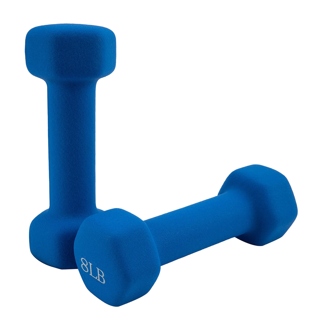 Set of 2 25LB Black Hex Dumbbells N8158