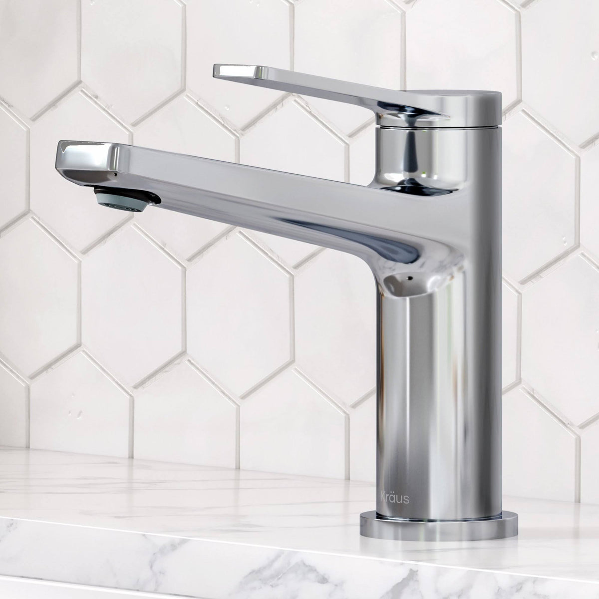 Brushed Gold Single Handle 2-Pack Bathroom Faucet E167