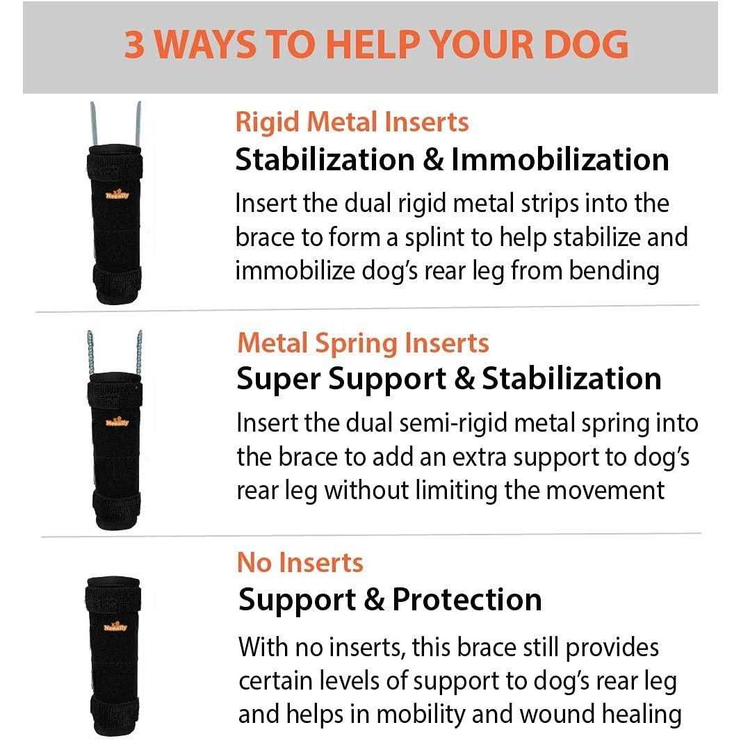 3-in-1 Dog Splint Braces V2552