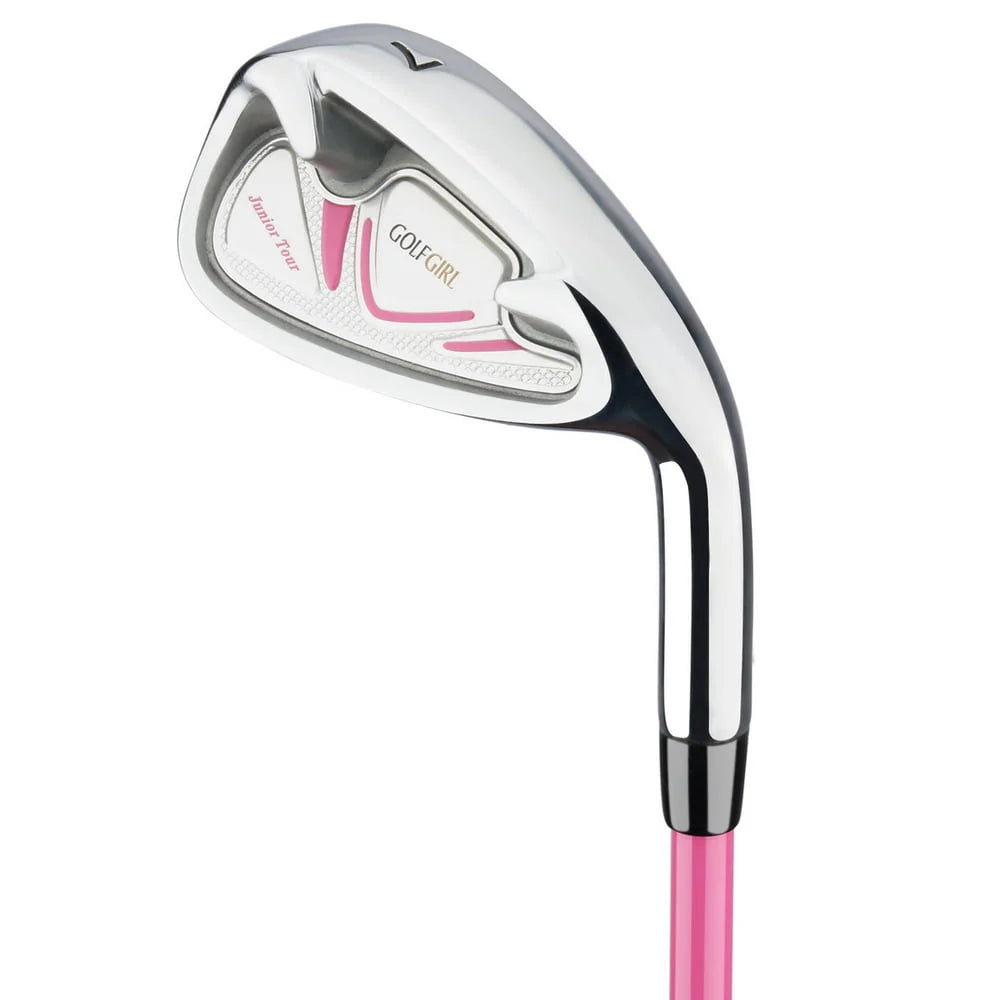 Junior Girls Golf Set with Pink Clubs and Bag F942988