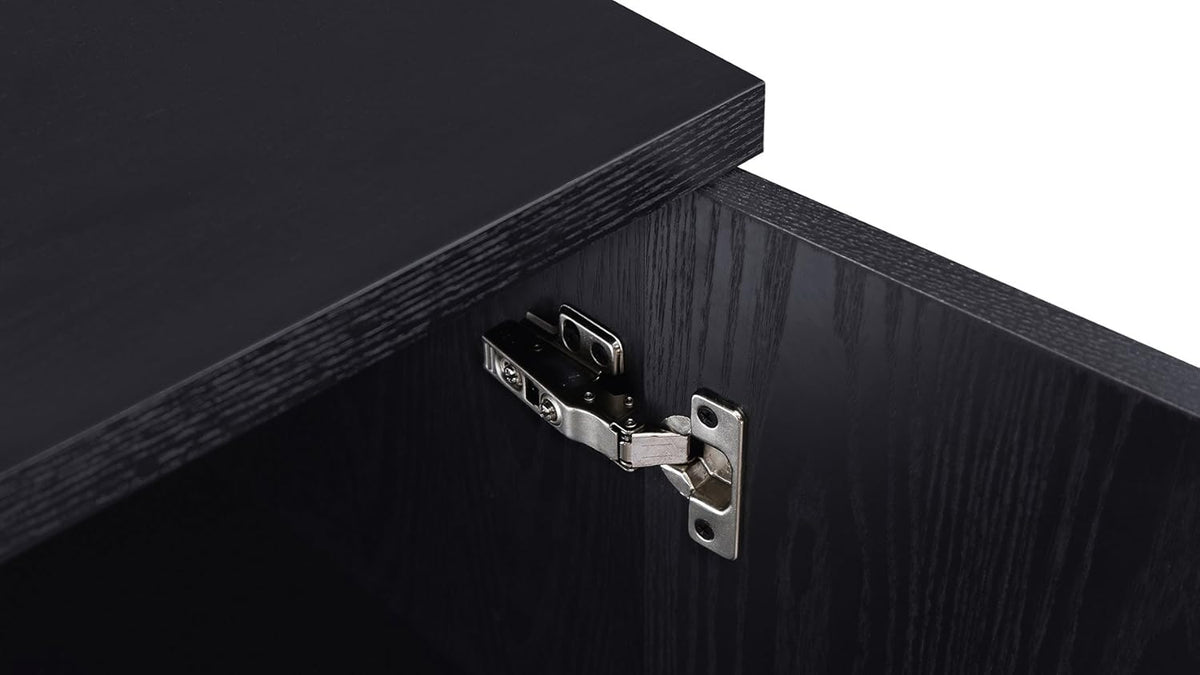 Black Oak 2 Door Storage Printer Cabinet G557