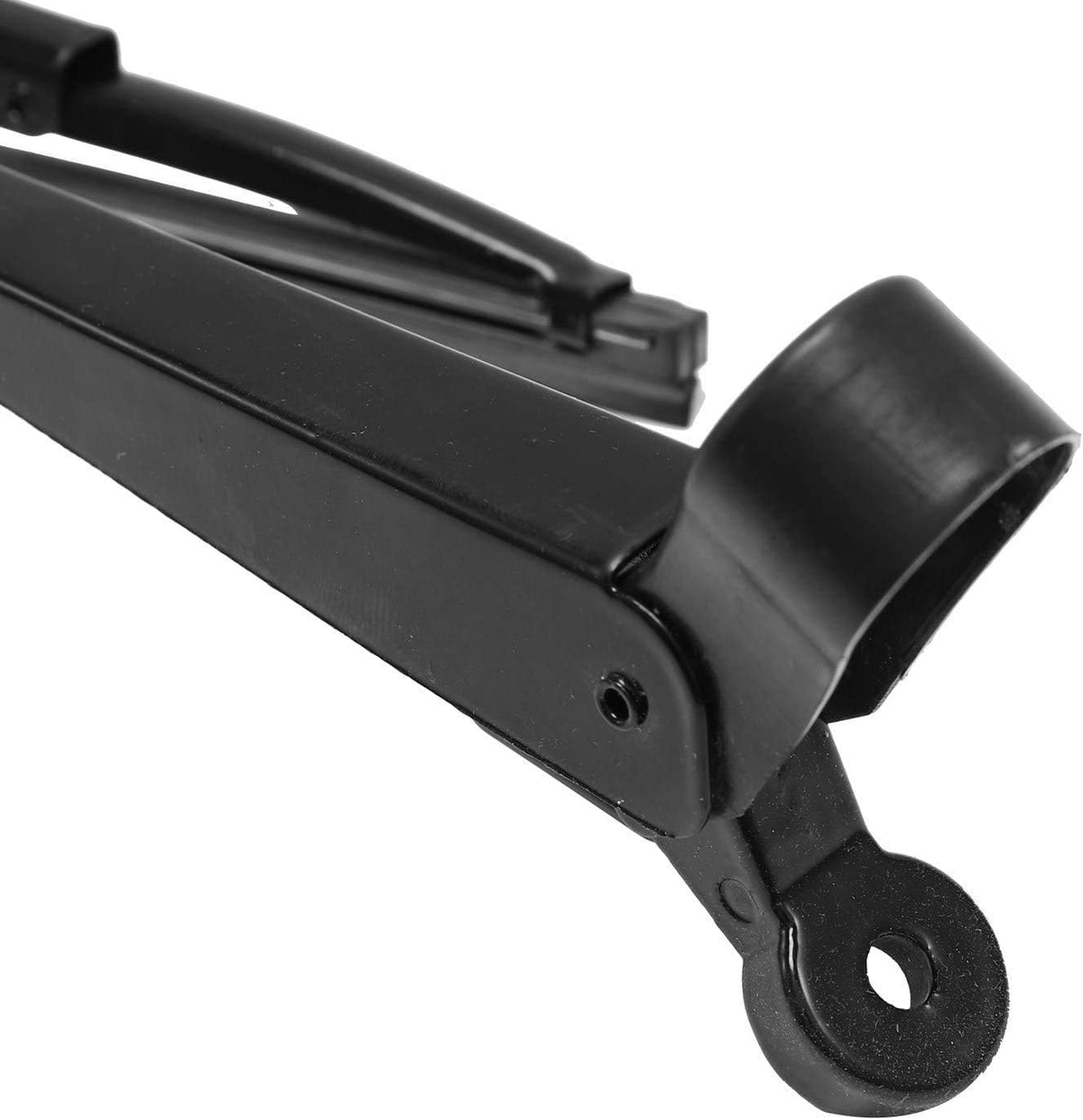 12V Universal Electric Windshield Wiper Motor Kit for UTV ATV Hard Coated Or Glass Windshields, 110° Sweep, 13.7" Arm, 17.7" Blade Pack of 2 C5890
