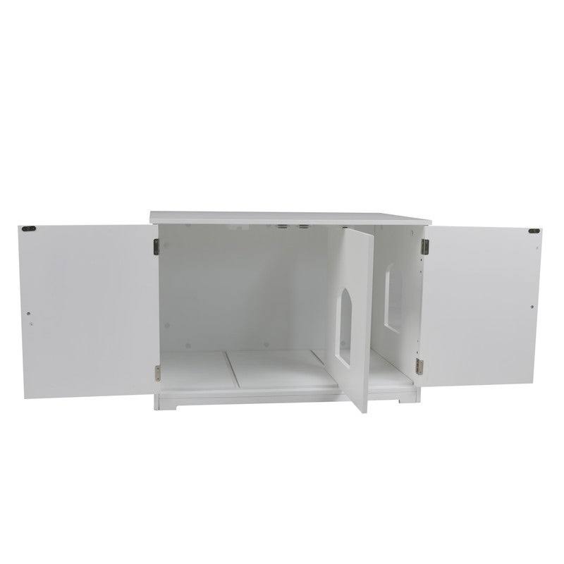 Black Kitty Litter Loo Bench D99821