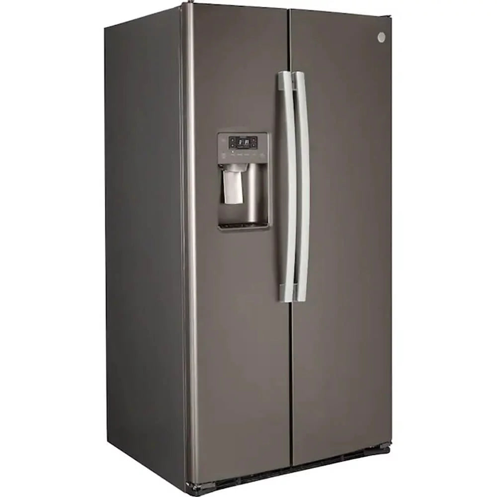 25.3 Cu. Ft. Slate Side-By-Side Refrigerator with Ice Maker H729