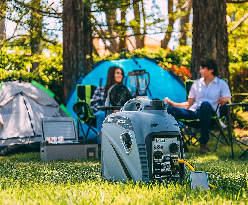 2,300W Portable Gas-Powered Inverter Generator with USB Outlet X91142