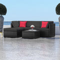 5-Piece Wicker Outdoor Patio Furniture Set C757666