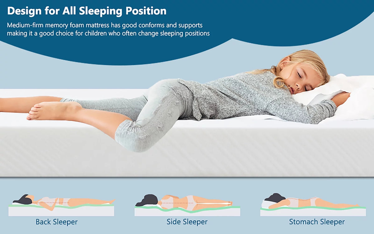 6 Memory Foam Mattress with Graphene Fabric Cover T2235