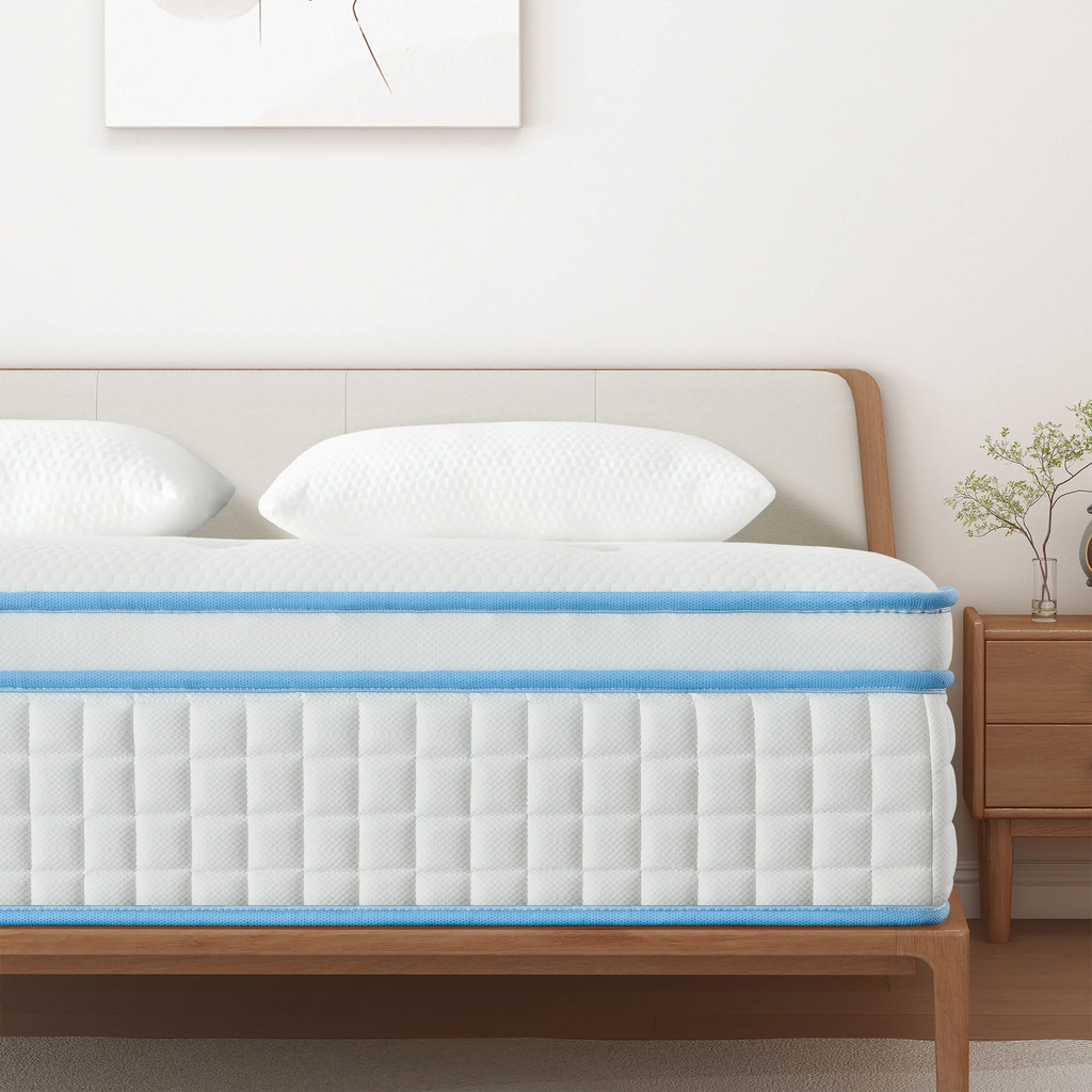 Queen 14 Inch Hybrid Gel Memory Foam Pocket Innerspring Mattress E999323