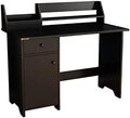 Computer Desk with Hutch and Drawers Wood Office Desk with Shelf Y804861