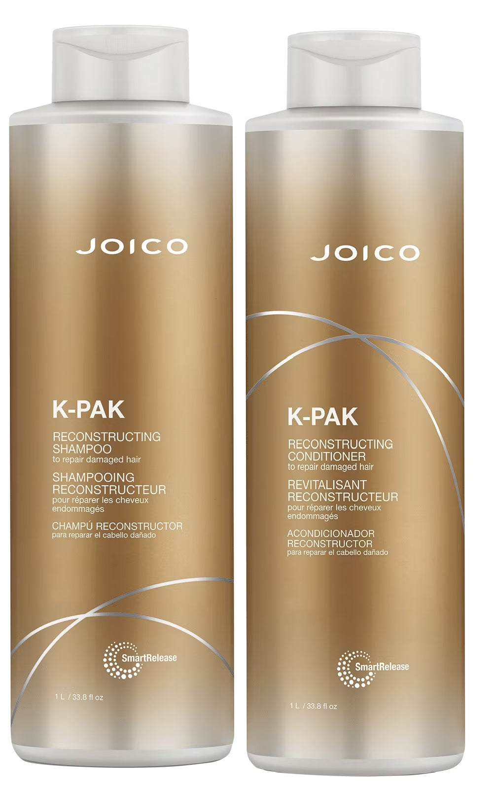 K-Pak Shampoo and Conditioner Liter Duo Set, 33.8 oz F82850