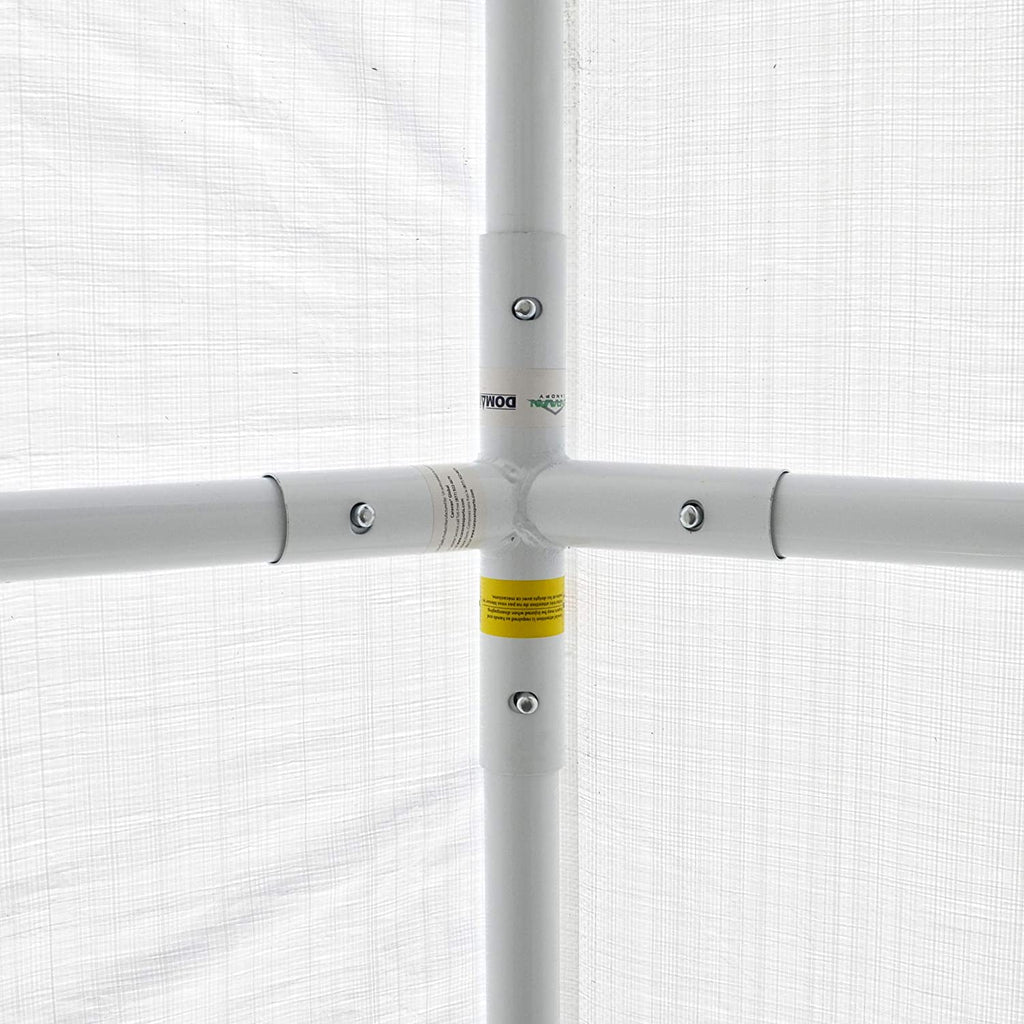 White 10' x 15' Carport Shelter A1849