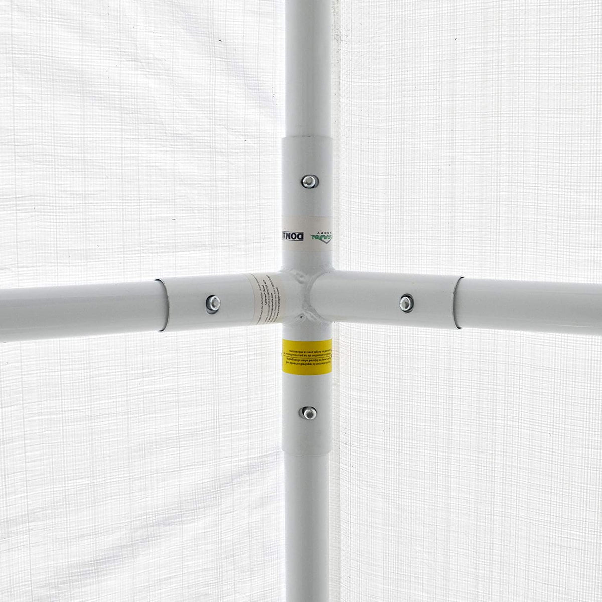 White 10' x 15' Carport Shelter A1849