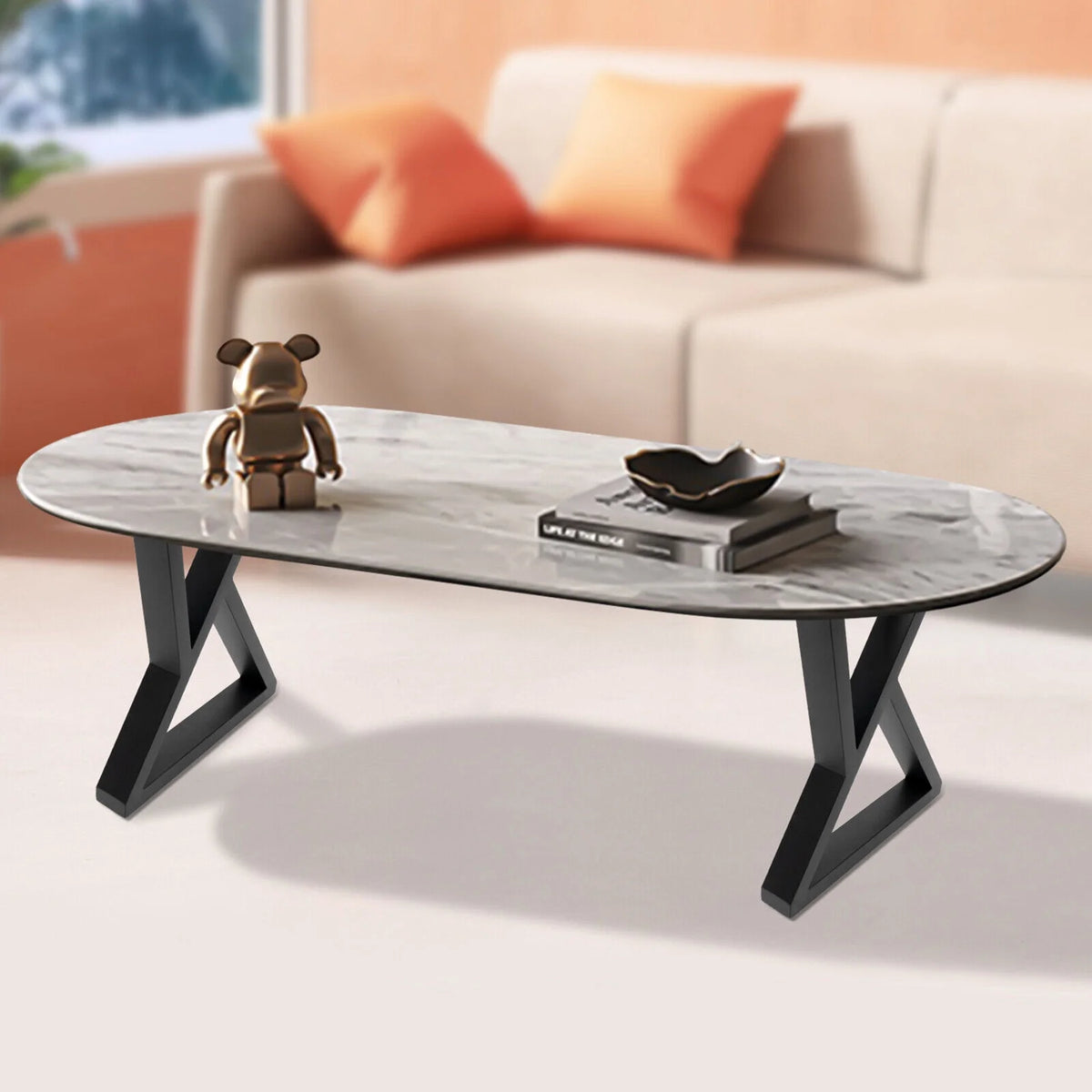 16" Black Heavy Duty Furniture Legs R1726