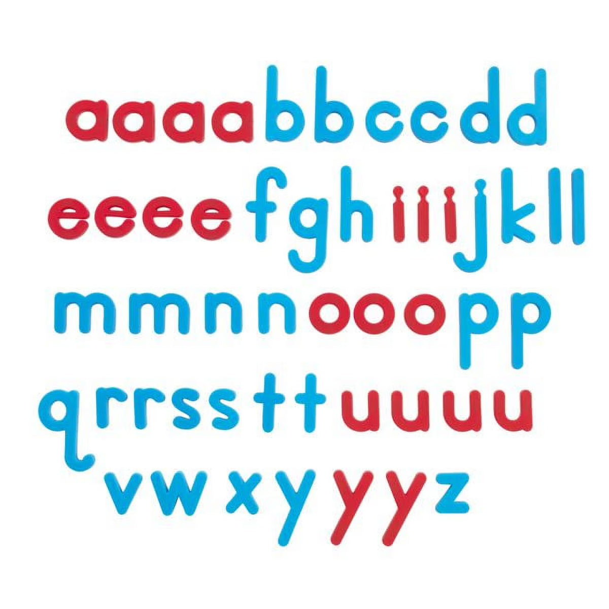53 Count Plastic Magnetic Lower-Case Letters E52468