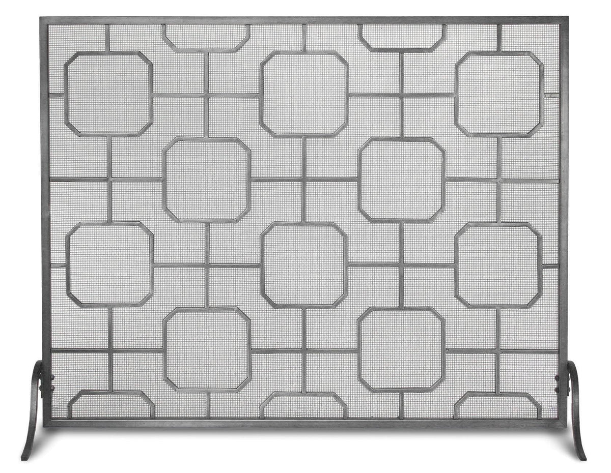 Matte Black Single Panel Screen Z634254