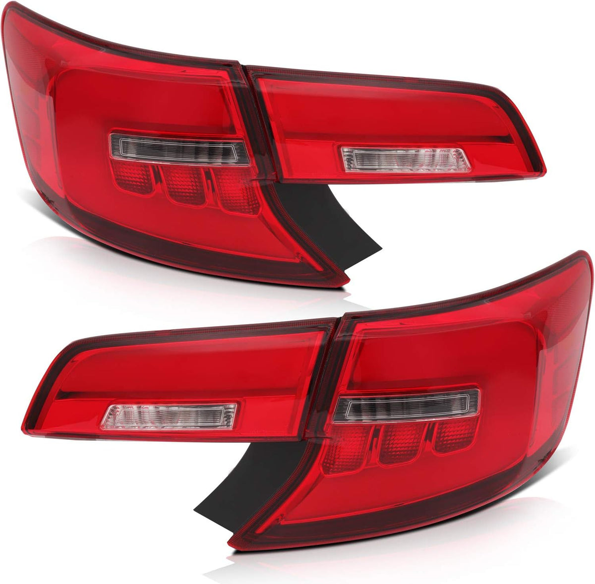 Tail Light Assembly for Toyota Camry Black Housing Red Lens E95888