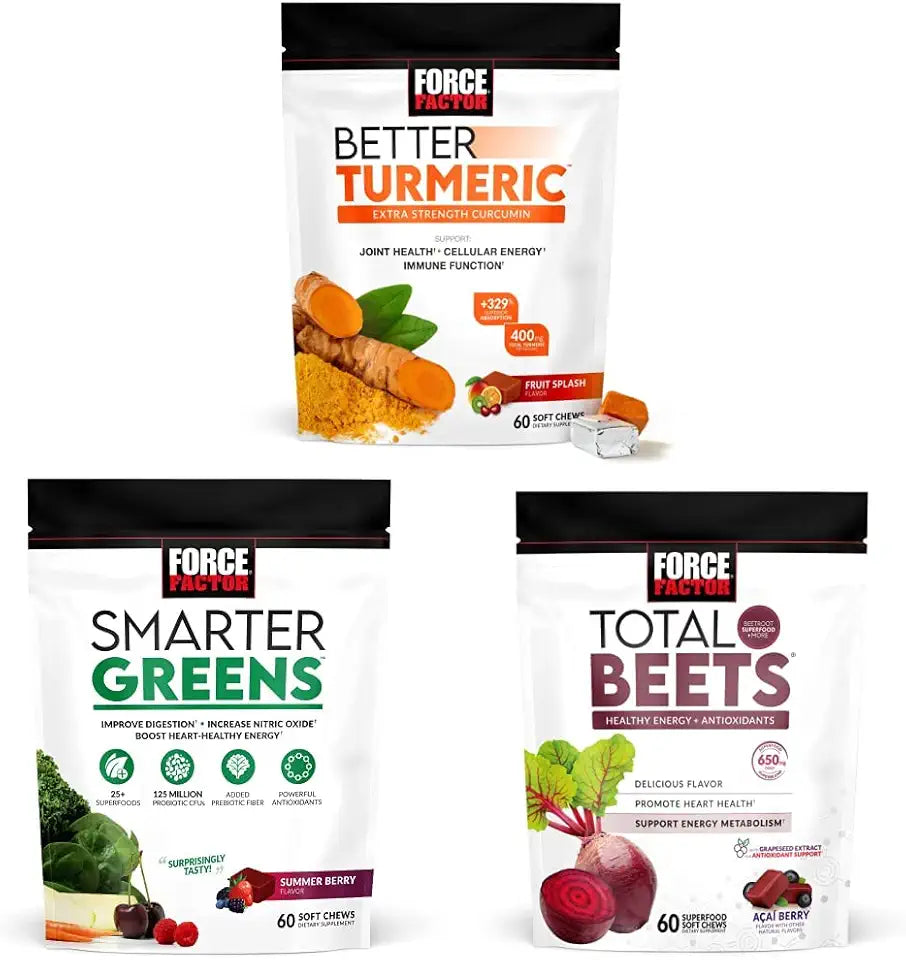 Turmeric Joint Support Supplement & Superfood Chews, 60 Chews M641569