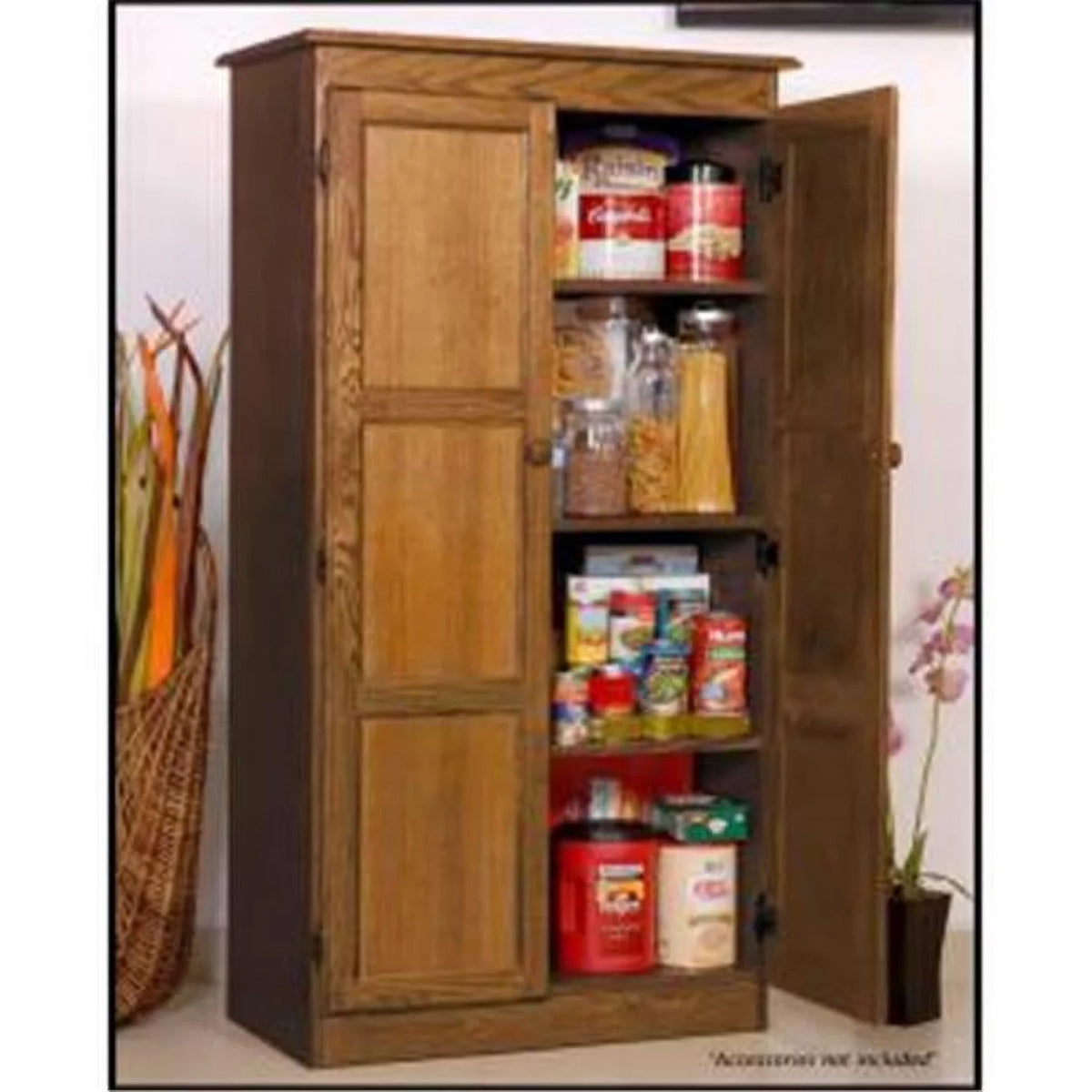 4 Shelf Storage Cabinet D3407