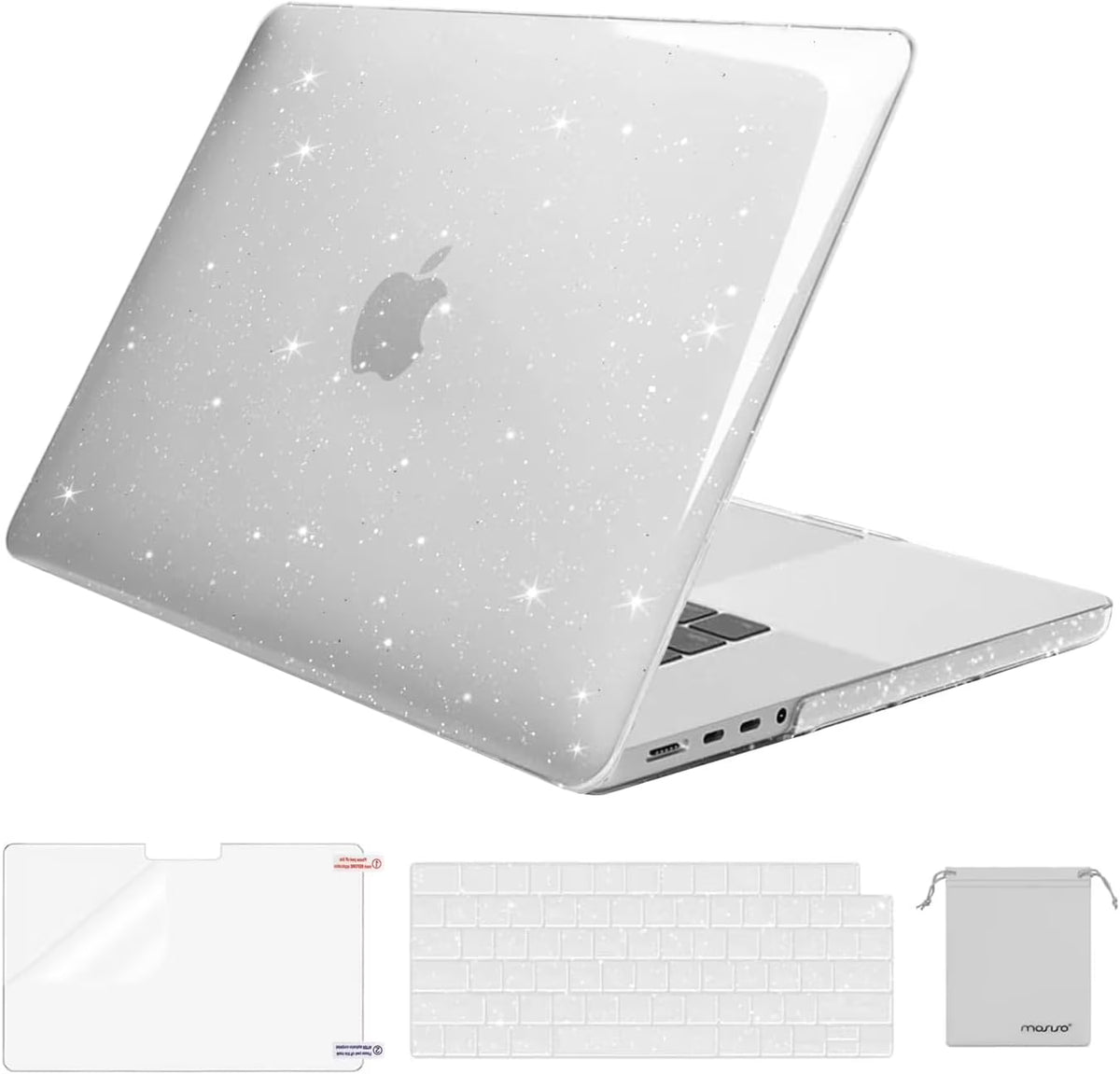 Sparkly MacBook Pro 16 inch Case U7856