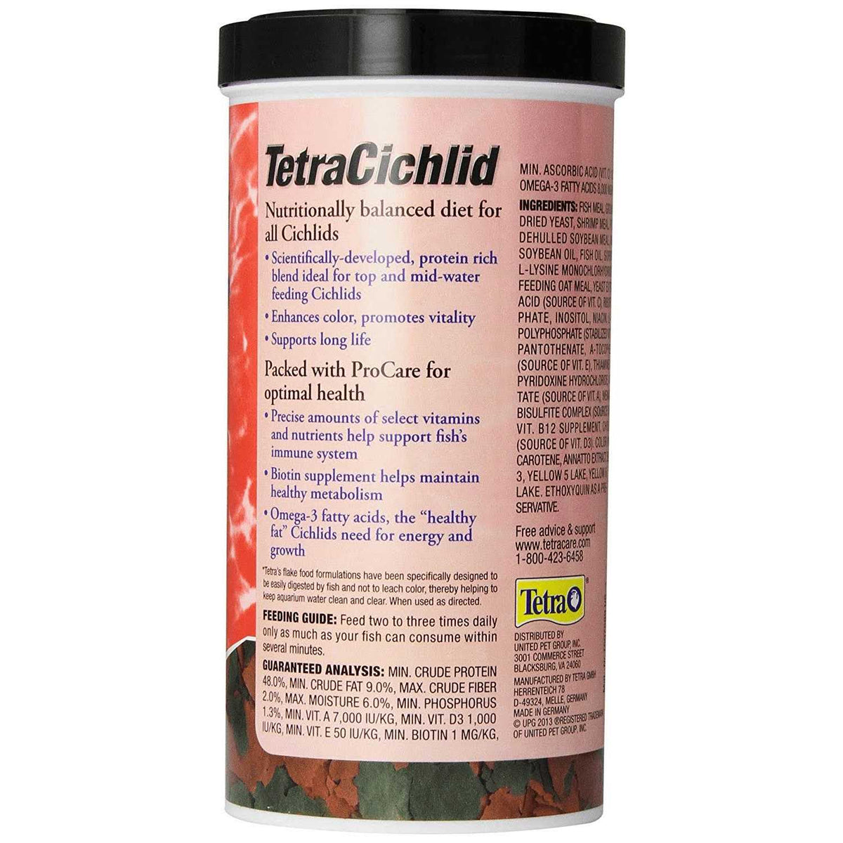 Cichlid Fish Food Flakes S820753