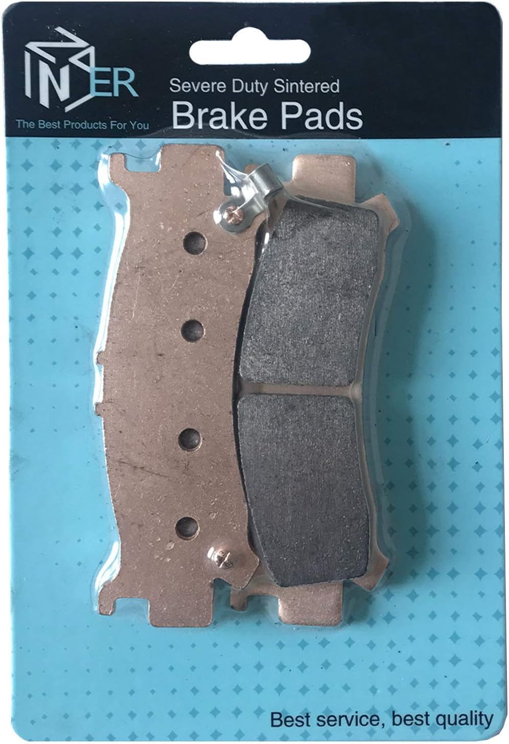 Front and Rear Brake Pads Pack of 2 W304