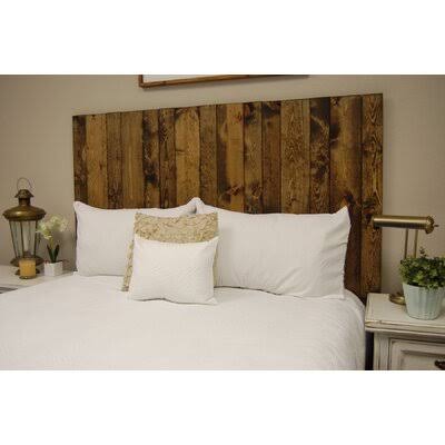 California King Barn Walls Panel Headboard Z795396